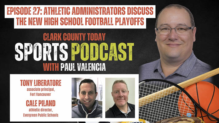 The sports gang is back and we discuss the new playoff format for most classifications in Washington high school football, and we discuss odd rules in sports that can cause an athlete to be disqualified, a shout out to Brooklynn Haywood, and pro sports talk, too.