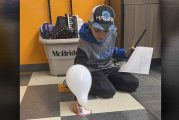 Washougal students create and test balloon-powered hovercrafts