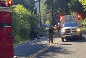 Clark County Sheriff's Office Traffic Unit investigating collision