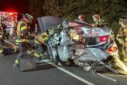 Two vehicle collision leads to heavy extrication in Vancouver