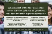 POLL: What aspect of the four-day school week at Seton Catholic do you think will have the most significant impact?