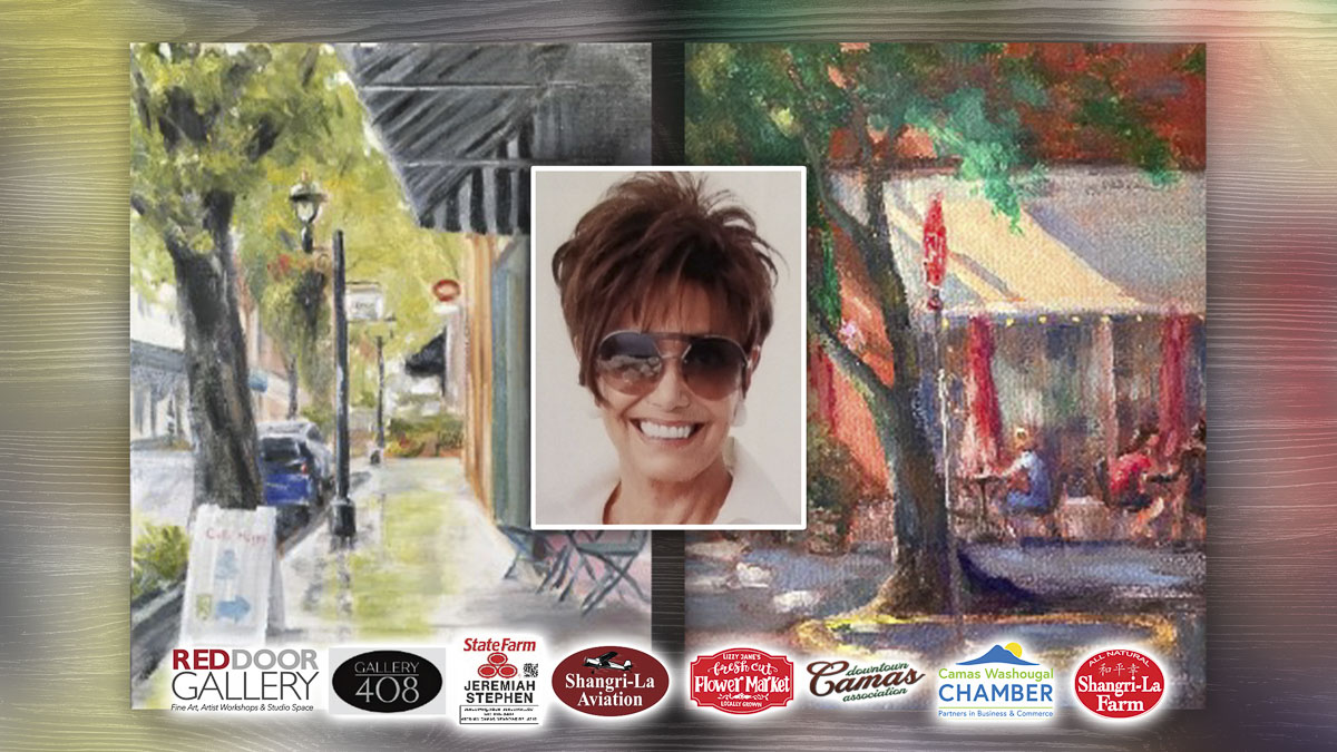 Camas Plein Air event honors Marquita Call with a $1,000 first prize on October 5th in downtown Camas.