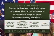 POLL: Do you believe party unity is more important than strict adherence to conservative principles in the upcoming elections?