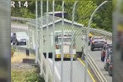 Fatality collision follows incident of wedged oversized load on Camas Slough Bridge