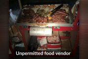 Unsafe food practices at unpermitted food carts are increasing risk for foodborne illness