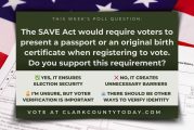 POLL: Should Voter Registration Require a Passport or Birth Certificate?