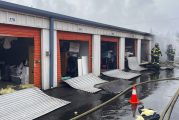 VFD responds to commercial fire at storage units