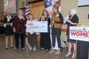Clark County Republican Women present check to their 2024 Impact Award Recipient