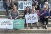 Hundreds rally in Olympia against proposed tax increases