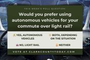 POLL: Would you choose autonomous vehicles or light rail for your commute?