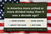 POLL: Is America more united or more divided than it was a decade ago?