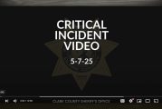 Clark County Sheriff's Office releases May 7 critical incident video