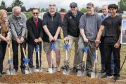 Foundation for VPS breaks ground on new building to support technical trades at Fort Vancouver High School with the Ed and Dollie Lynch Fund