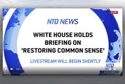 Video: White House holds briefing on ‘Restoring Common Sense’