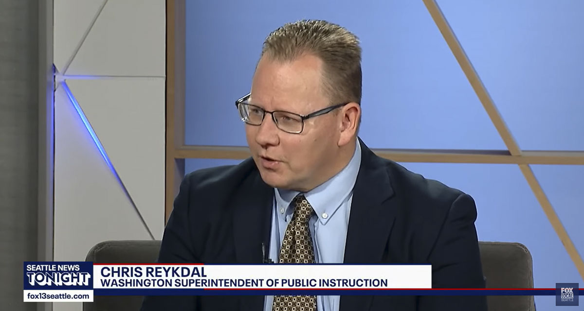 David Boze criticizes OSPI Chief Chris Reykdal for dismissing poor education results as partisan spin, despite the data coming from his own state agency.