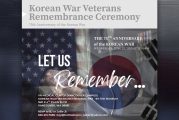 Korean War Veterans Remembrance Ceremony set for June 25 in Vancouver