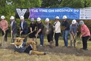 C-TRAN, WSU Vancouver celebrates groundbreaking for The Vine on Highway 99