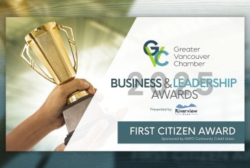 Greater Vancouver Chamber opens nominations for the 2025 First Citizen Award