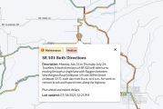 Expect delays on SR 503 in Clark County, July 21-24