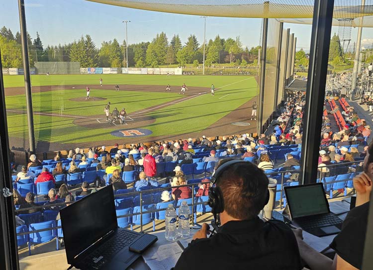 The Ridgefield Raptors had an odd schedule this season, yet when all was said and done, the summer baseball team still attracted large crowds and provided family entertainment at a reasonable price, according to Gus Farah, general manager. Photo by Paul Valencia