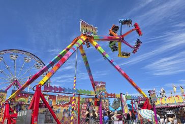 A tour of the fairgrounds at opening day of the Clark County Fair