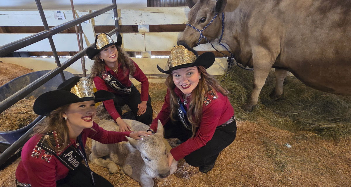 Saturday at the Clark County Fair features Tuff Trucks, a cheeseburger eating contest, team sorting, Ice Age Adventures, and extended hours until 11 p.m.