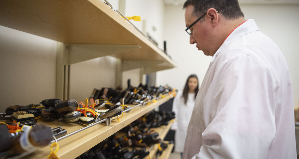 Washington State Patrol crime labs face a year-long backlog on firearms tests, with over 950 cases pending and delays of up to 18 months in criminal investigations.