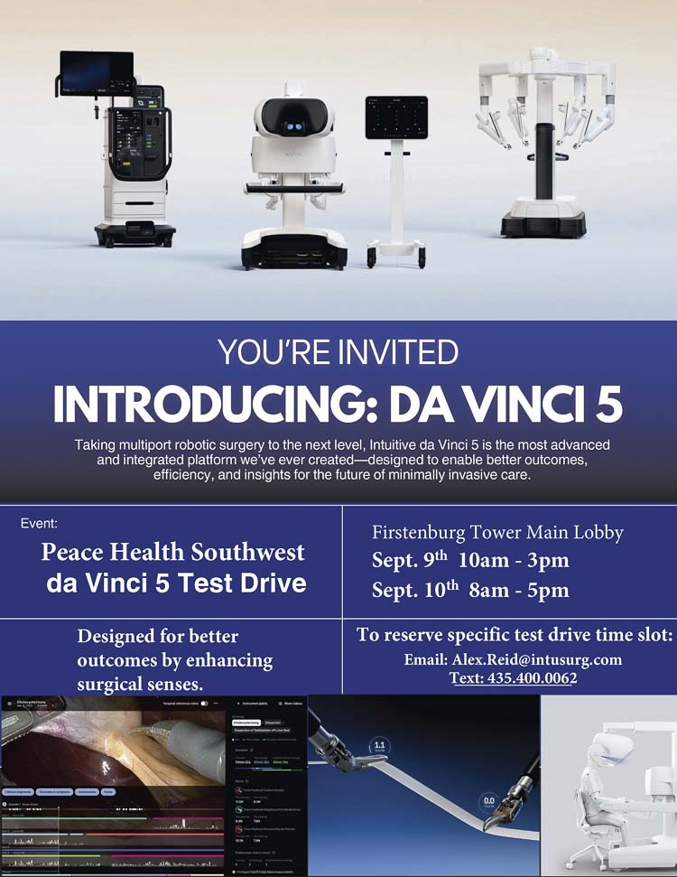 Image courtesy PeaceHealth Southwest Medical Center