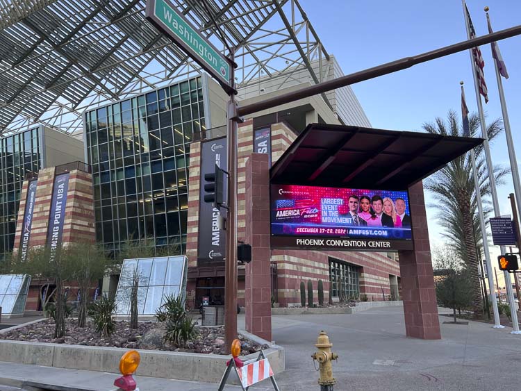 TPUSA’s 2022 AmericaFest in Phoenix. Photo courtesy Andy Ngo
