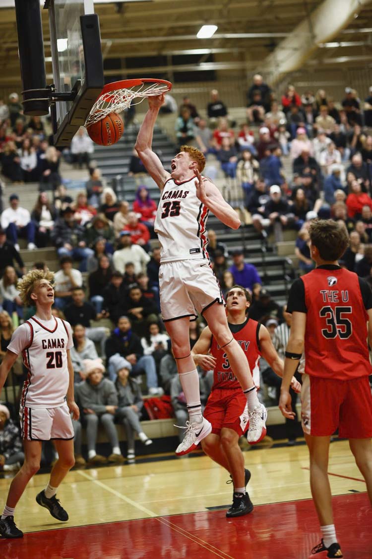 Ethan Harris of Camas has made his college choice. Photo courtesy Heather Tianen