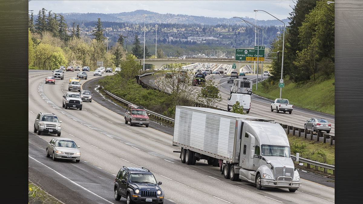 WSDOT crews will close a northbound I-205 lane Sept. 11 in Vancouver for guardrail repairs between SR 14 and Mill Plain Boulevard.