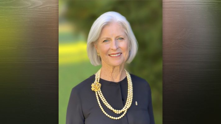 Kathryn (Kay) Ebert of Vancouver was elected first vice president of the International Chapter of the P.E.O. Sisterhood at its biennial convention in Phoenix, Arizona.
