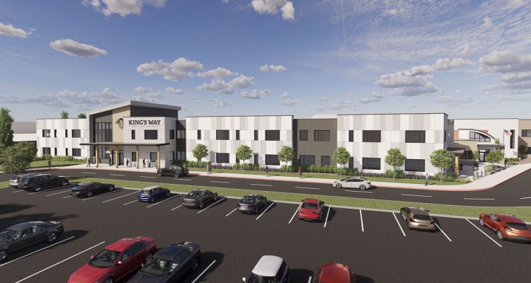 King’s Way Christian Schools will hold a groundbreaking Friday for a new 48,000-square-foot K-8 building, part of a long-term master plan to expand faith-based education in Clark County.