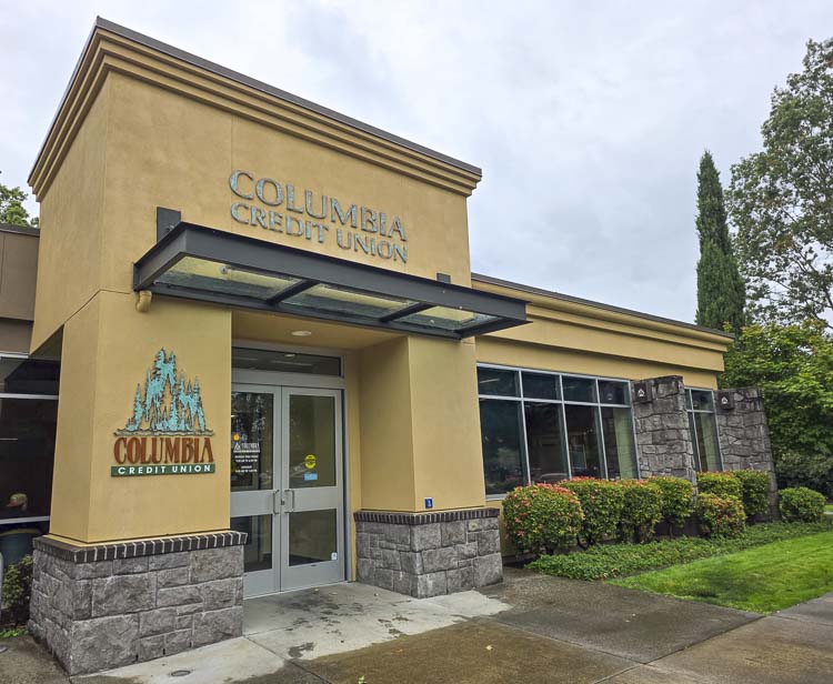 Columbia Credit Union has an assistance program for those affected by the government shutdown. Photo by Paul Valencia