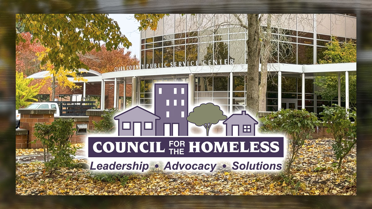 The Clark County Council will hold a public hearing Nov. 18 to consider adoption of a new five-year Local Homeless Housing Plan developed with the Council for the Homeless.