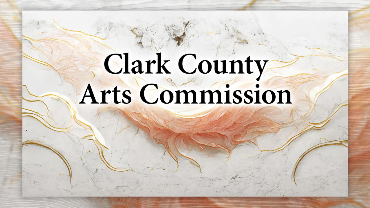 Clark County is accepting applications for an at-large seat on the Arts Commission representing unincorporated areas. The two-year term begins immediately; applications are due by 5 p.m., Nov. 14.