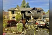 Explosions lead to house fire in Vancouver