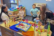 RHS students gain hands-on experience at Ridgefield Early Learning Center