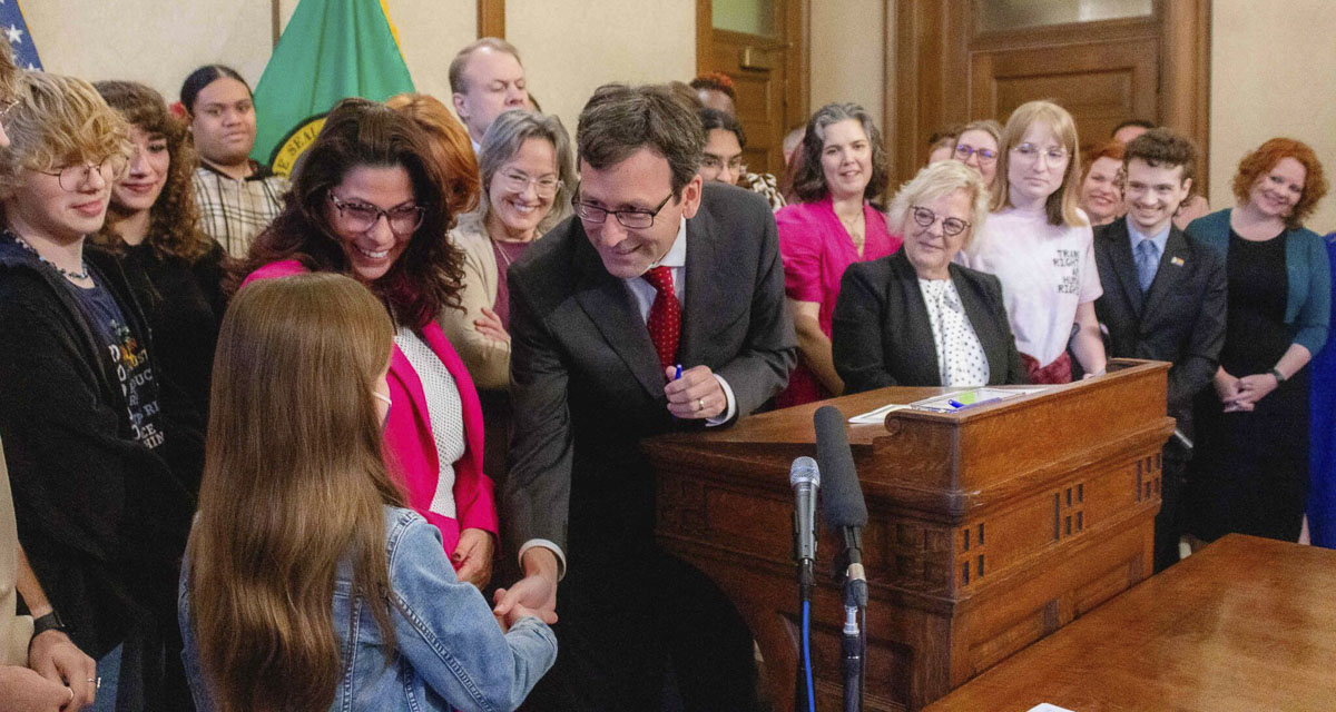 A group of school board members and parents have sued Washington state, arguing House Bill 1296 violates parental rights and constitutional protections in education.