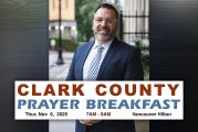 Area residents invited to annual Clark County Prayer Breakfast Thu., Nov. 6