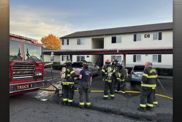 Vancouver Fire Department responds to structure fire at First Street Station Apartments
