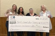 Battle Ground Senior Citizens proud to receive donation from 100 Women Who Care