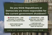 POLL: Do you think Republicans or Democrats are more responsible for the current government shutdown?