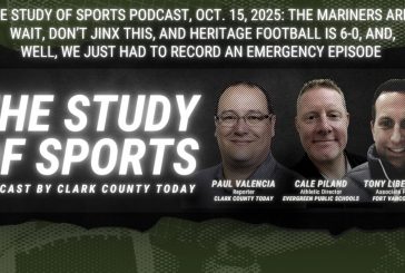 The Study of Sports Podcast, Oct. 15, 2025: The Mariners are … wait, don’t jinx this, and Heritage football is 6-0, and, well, we just had to record an emergency episode