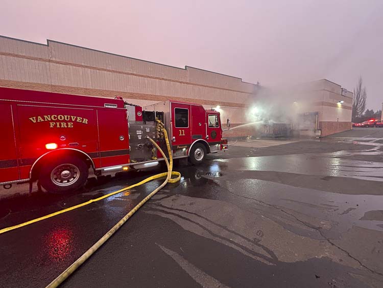 Photo courtesy Vancouver Fire Department