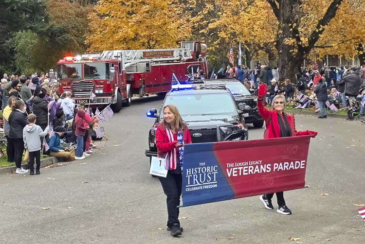 One of the many sights at the 2025 Lough Legacy Veterans Day Parade. Photo by Paul Valencia