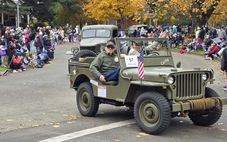 One of the many sights at the 2025 Lough Legacy Veterans Day Parade. Photo by Paul Valencia