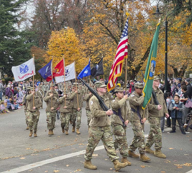 One of the many sights at the 2025 Lough Legacy Veterans Day Parade. Photo by Paul Valencia