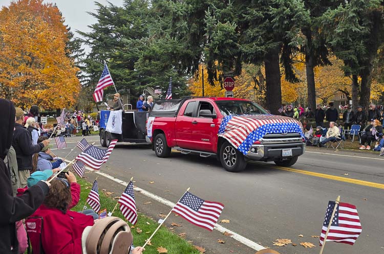 One of the many sights at the 2025 Lough Legacy Veterans Day Parade. Photo by Paul Valencia