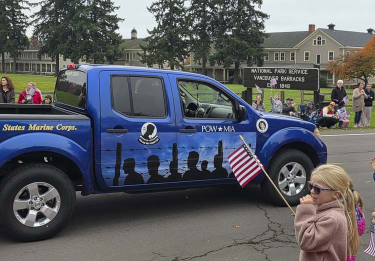 One of the many sights at the 2025 Lough Legacy Veterans Day Parade. Photo by Paul Valencia